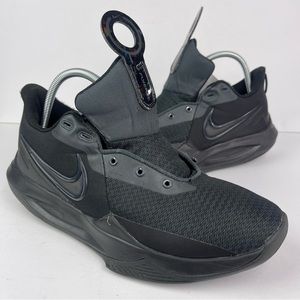 Nike Precision VI FlyEase Black Anthracite 2022 Men’s Size 10.5 (MISSING STRAPS)